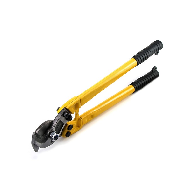 QWORK Hardened Cable Cutter, 18" Heavy Duty Stainless Steel Wire