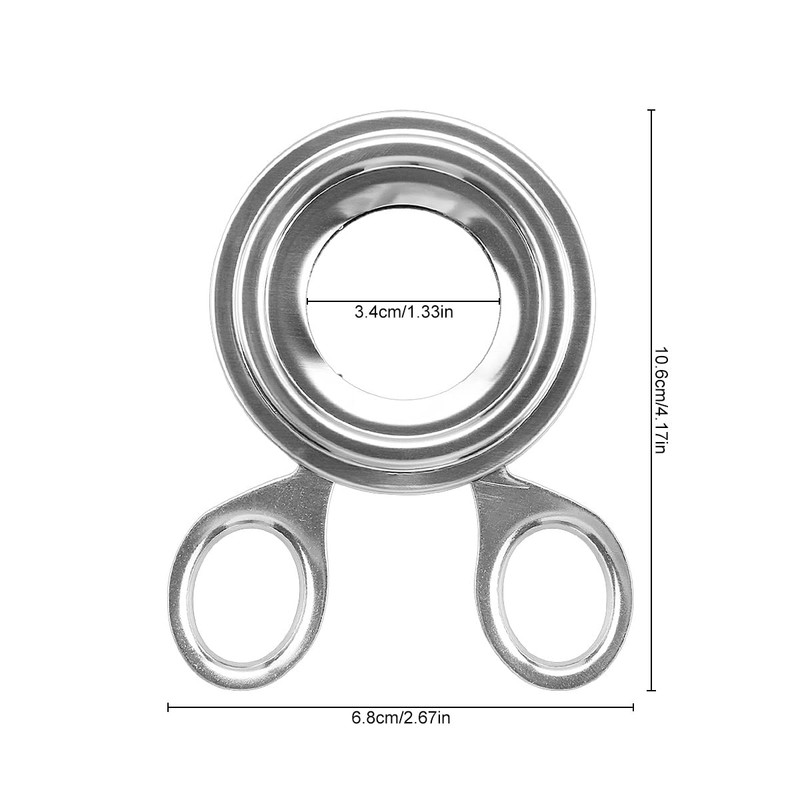 Egg Topper Cutter Jagowa Stainless Steel Eggshell Cutter Egg Cracker