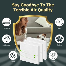 Improvedhand AP-1512HH Replacement Filter for Coway Airmega Purifier AP-1512HH-FP AP-1518R AP-1519P, 3 Pack True Great High-Efficiency Materials Main Filter, Replace Part # 3304899