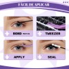 Pro Pestañas Extensions Kit 60d 80d 8-16 Mm