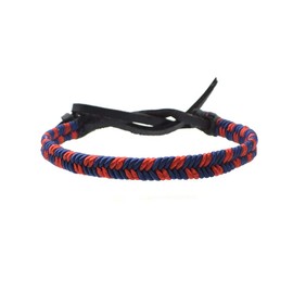 BDM Unisex Braided Barcelona Football Bracelet for Men or Women Fans Teams, Braided yarn