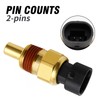 Anxingo 1338450 Engine Coolant Temperature Sensor, Water Temperature Sensor Sendor