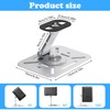 Desktop Projector Mount, Projector Stand, 360° Rotating Projector Wall Mount,