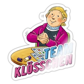Spreadshirt TKKG Team Willi Klöschen Sticker 10 x 10 cm Glossy White