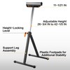 WORKESS Roller Support Stand 132 Lbs Load Capacity, Twin Pack