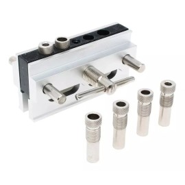 Nierbo Pasador De Madera Jig Carpintería Herramientas Taladro Guía