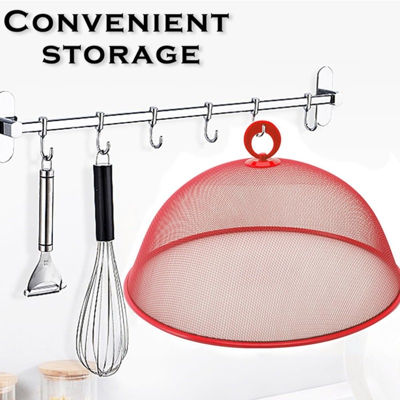 Hunphy 3 Pack Food Mesh Cover Fly Cover Fly Screen