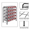BTY 5 Tier Water Bottle Organizer Small Water Bottle Holder