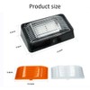 12V LED RV Exterior Porch Utility Light With ON/OFF Switch
