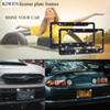 Bling License Plate Frames with High End Ribbon Gift Box,2