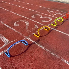 15cm Mini Hurdles for Athletics Step Training & Soccer Drills Yellow 15cm