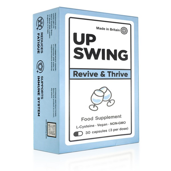 Upswing Vitamin C B12, L-Cysteine HCL Provides Glutathione, Vitamins B1,