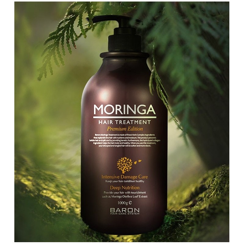 바론 모링가 헤어 트리트먼트, 1kg, 1개 Baron Moringa Hair Treatment,