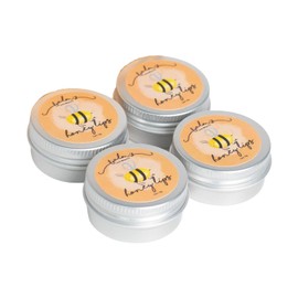 Balm's Honey Lips Kit 4 10g - Balsamo Labios Hidratante Natural Nutre y revitaliza los labios resecos - Mandarina