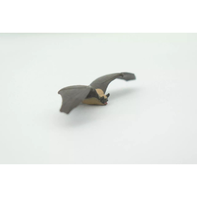 Unbranded Bat Toy, Hand Painted, Rubber Bat, Realistic Figure, Model,