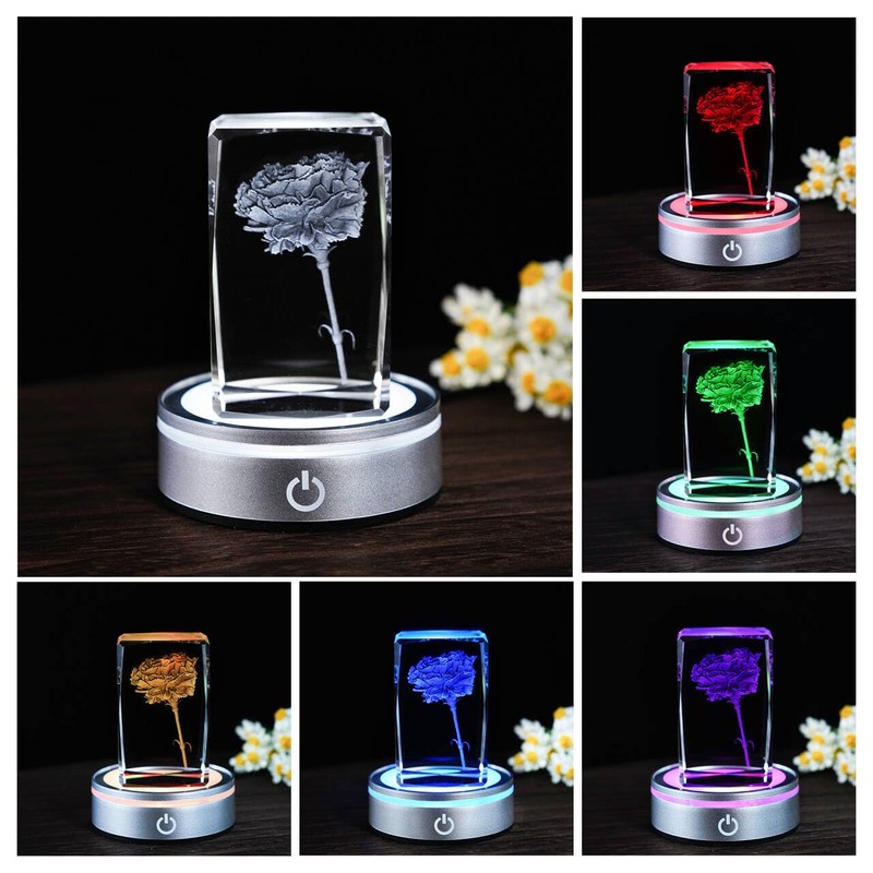 ZEERSHEE LED Light Base for Acrylic 3D Glass Resin Art
