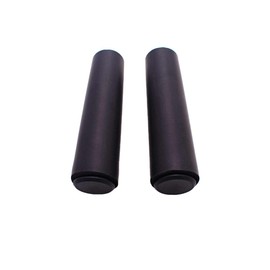 Vmingo Puños Bicicleta Confort Silicona Suaves MTB Ruta BMX Urbano Ergonomico (Negro)