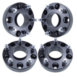 4X 2 Hubcentric Wheel Spacers 2" 5x5.5 Fits Dodge Ram 1500 Jeep CJ Ford Bronco F100 1/2" Studs
