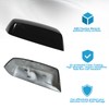 YIXIN 2PCS Chrome Direct Replacement Side Mirror Covers Caps for