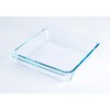 Classic Tempered Glass Baking Dish, Square Borosilicate Glass Baking Pan.