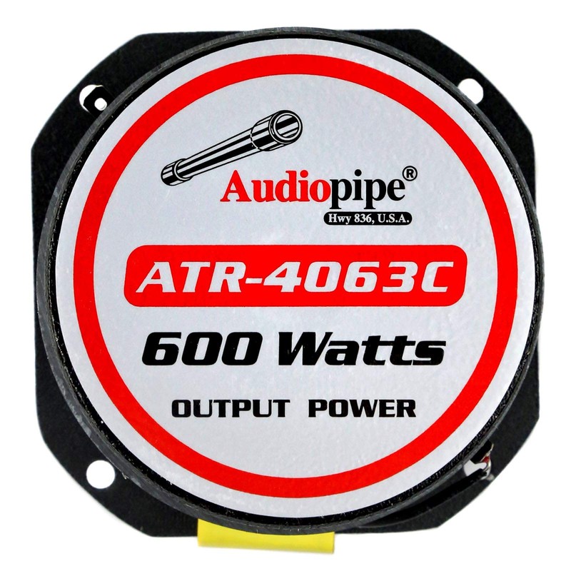 Audiopipe ATR4063C Chrome Atr Series 600 Watt Tweeter