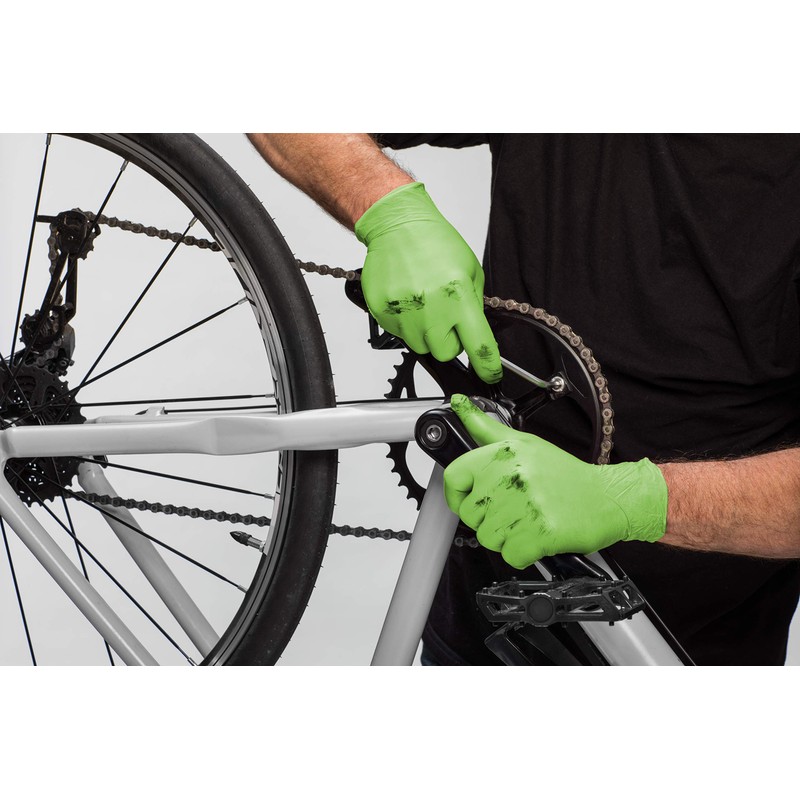 Vileda Rainbow Multi-Purpose Nitrile Gloves, Multi-Colour, Pack of 80, M/L