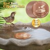 Vehequny Copper Disc for Bird Bath – 99.99% Pure Copper