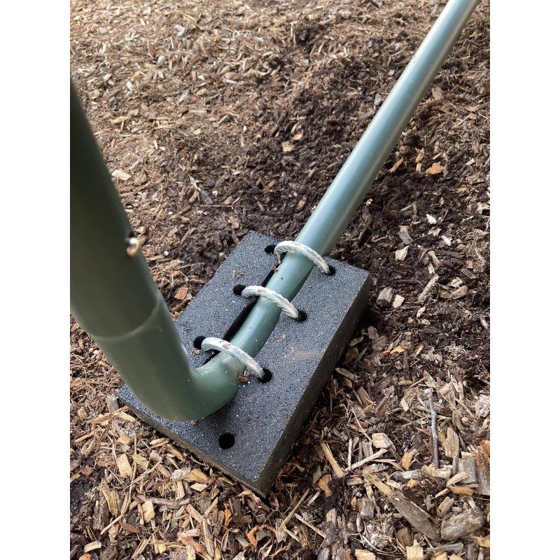 Level Dry Trampoline anchors and leveling System Starter Set 2