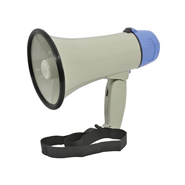 Ex-ProÂ® Handy Loud compact megaphone with built-in siren and adjustable