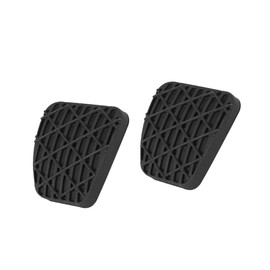 A ABSOPRO Car Auto Vehicle Rubber Black Brake Clutch Pedal Pad Cover 2pcs Item Replacement