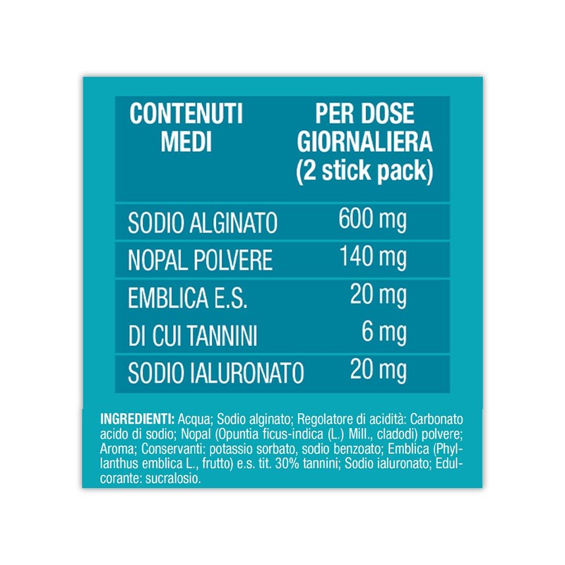 Reflu ACT Integratore Alimentare per il Benessere dello Stomaco, con