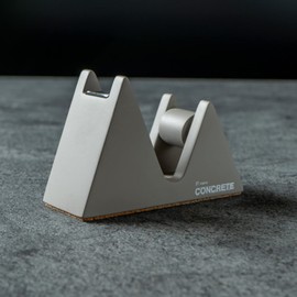 Sana CONCRETE Series Concrete Concrete Tape Holder Desk Organizer Cellophane Tape Cement Inorganic Stylish Desktop Design Stylish Modern Unique Unique Stylish Simple Heavy Interior