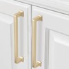 COTYKILEY 10 Pack 6-1/4 Inch(160mm) Brushed Brass Kitchen Cabinet Handles