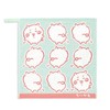 Chiikawa (ちいかわ) Yeah Wash Towel Green Chiikawa Loop-Attached Gauze Pile