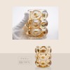 Bubble Cosmetic Stand (294) Pen Holder (Brown)