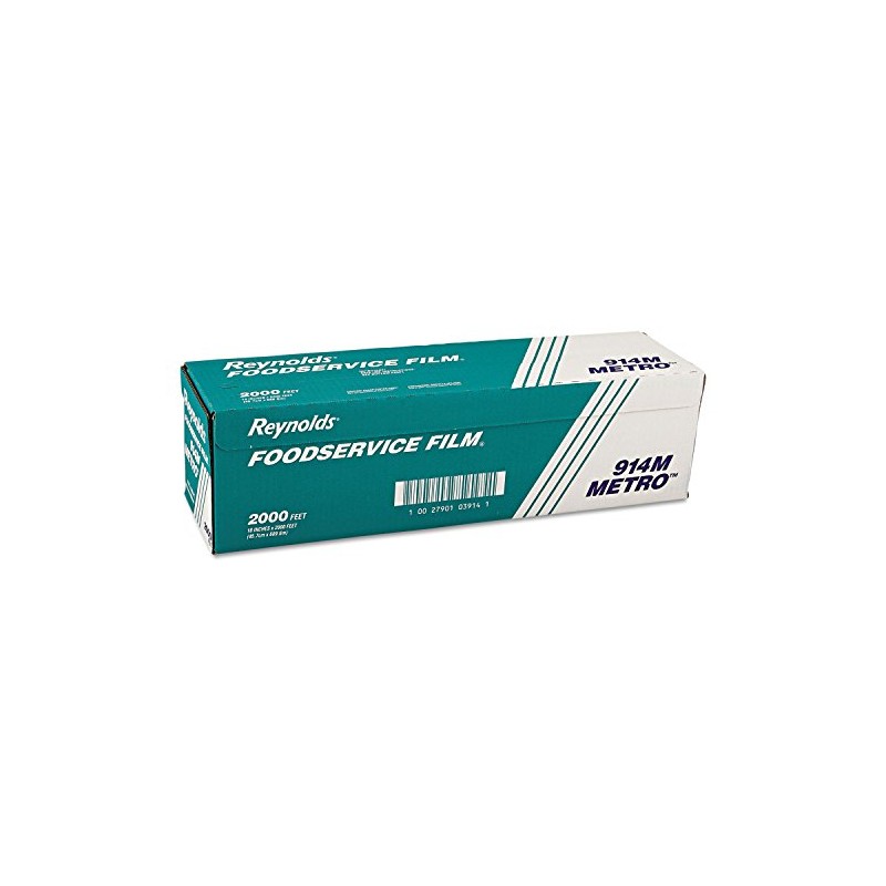 Reynolds Wrap 914M Metro Light-Duty PVC Film Roll w/Cutter Box,