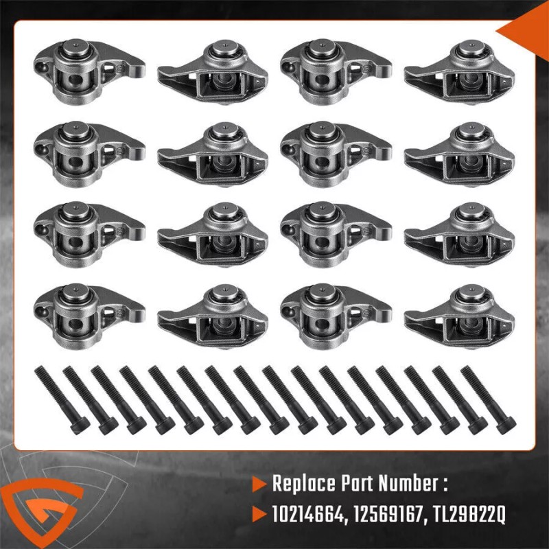 Geartronics LS1 Rocker Arms W/ Upgraded Trunion Kit Installed LS