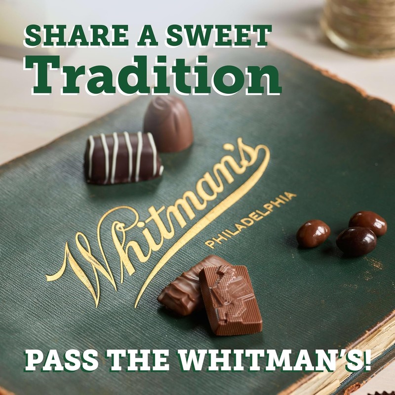 Whitman's Sampler Mother's Day Milk Chocolates Gift Box, 10 Ounce