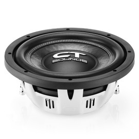 CT Sounds Hydro 10” Dual 2-Ohm 1000-Watt Shallow Mount Car Subwoofer