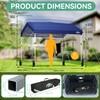 COBIZI Canopy Tent 10x10 Pop Up Canopy with One Button