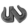 Biugaaufai 10 Pack 3/8'' Weld On Grab Hook, G70 Forged
