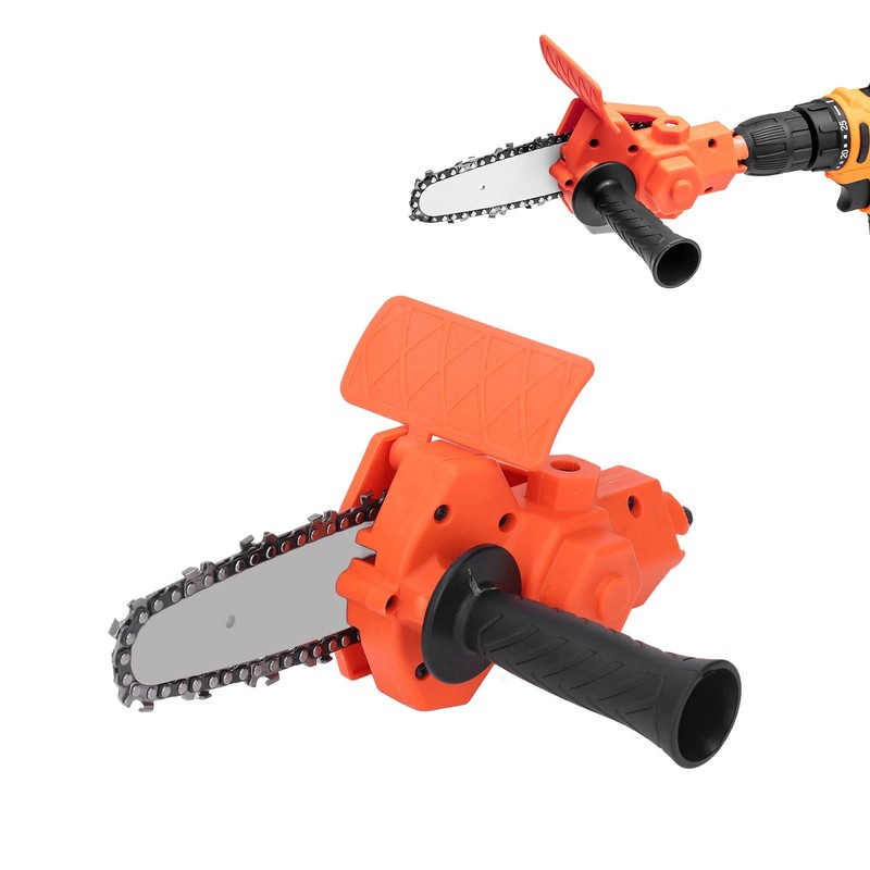 Electric Chainsaw Drill Attachment Chainsaw Adapter Easy to Use 3