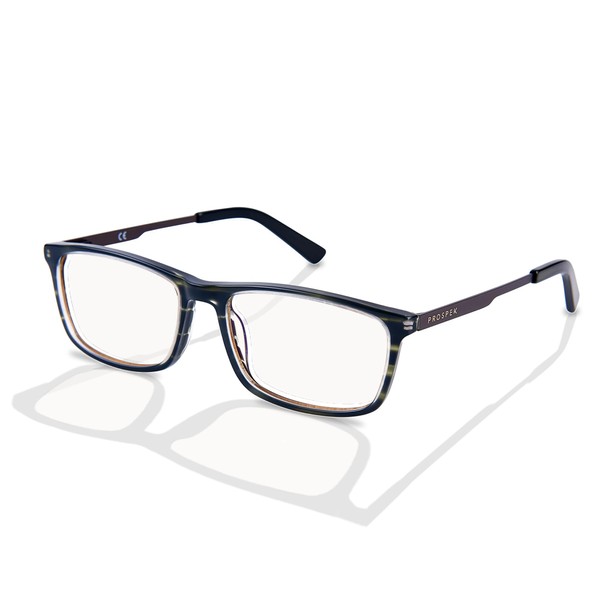 Prospek Computer Glasses - Blue Light Blocking Glasses - Granite