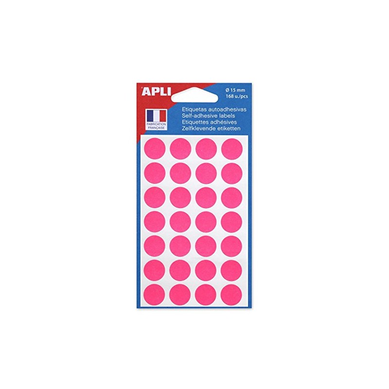 agipa 111848 15mm Round Pink Marker Dots