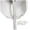 Flange Cover, Retrofit Type, Compatible with Round Hook Ceiling Rose,
