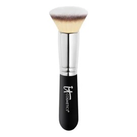 It Cosmetics Heavenly Luxe Flat Top Buffing Foundation - Brocha para Base de Maquillaje Líquida o en Polvo, Difumina Poros, Líneas Finas y Arrugas, Ac