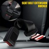 Seat Belt Extender, 2 Packs 9" Car Buckles Seat Belt