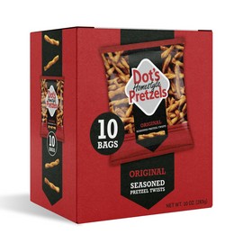Dot's Pretzels Original Seasoned Pretzel Twists, Healthy Kids Snacks, 1oz Groce