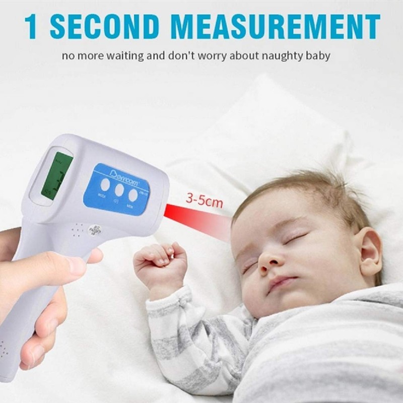 Forehead Thermometer for Adults Non-Contact Infrared Forehead Thermometer with Fever
