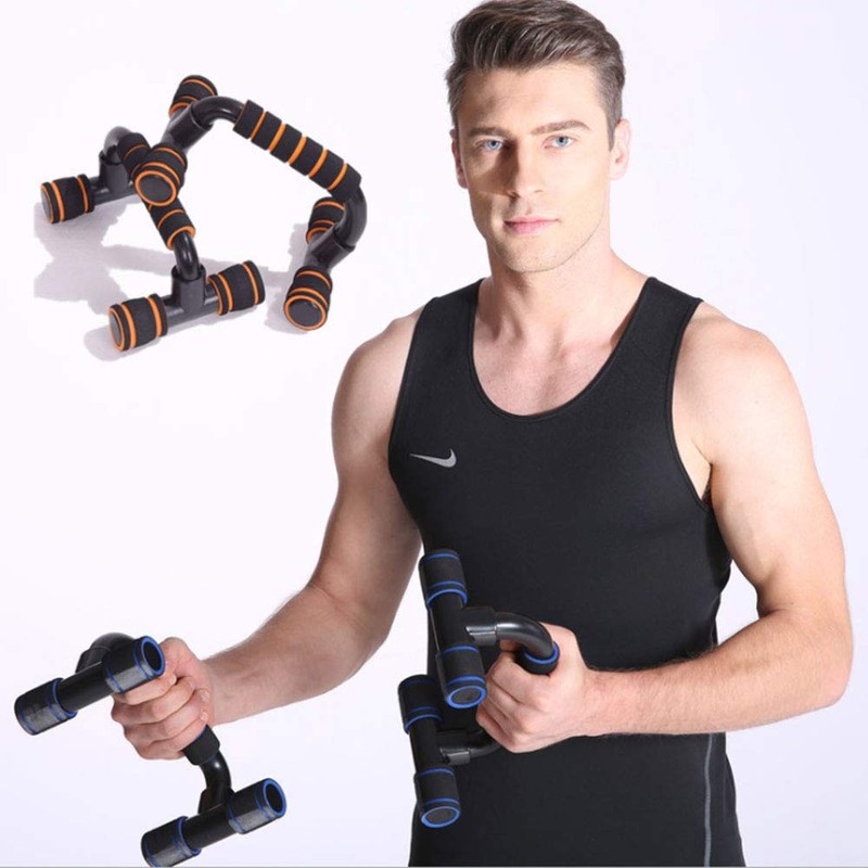 Push Up Bar Stands Board with Non-Slip Foam Handles for